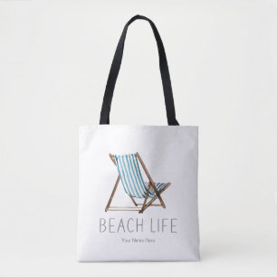 Bolso De Tela Cotización de la Vida en la Playa - Cátedra de vac