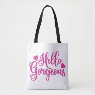Bolso De Tela Cotización de Pink Hello