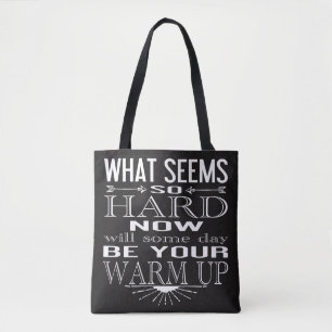 Bolso De Tela Cotización Motivacional De Gimnasio De Baile