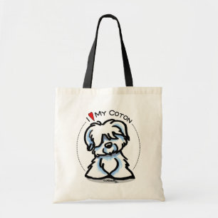 Bolso De Tela Coton de Tulear Lover