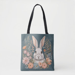 Bolso De Tela Cottagecore Conejo Lindo