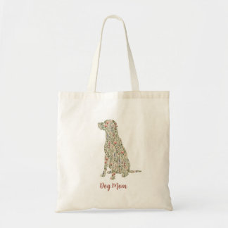 Bolso De Tela Cottagecore Labrador Retriever Wildflower Dog Mom