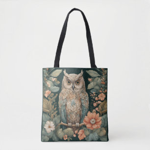 Bolso De Tela Cottagecore Owl Cute