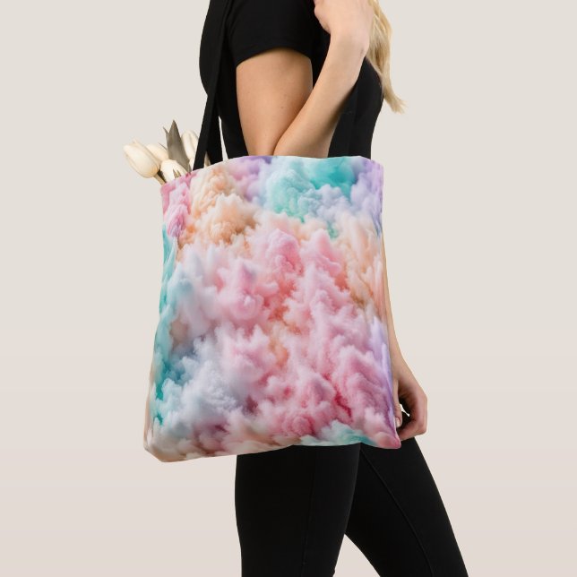 Bolso De Tela Cotton Candy Fluff (Detalle)