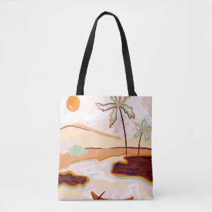 Bolso De Tela Cotton Candy Skies