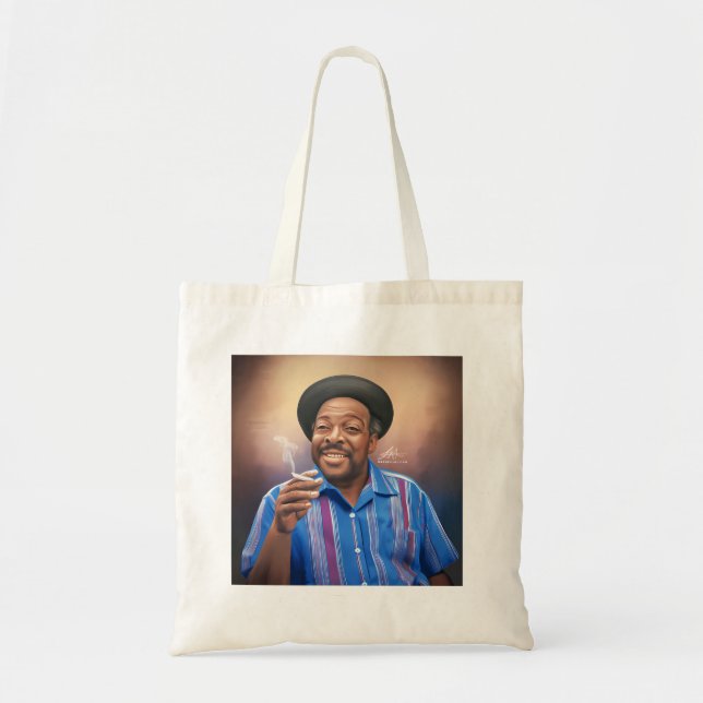 Bolso De Tela Count Basie (Frente)