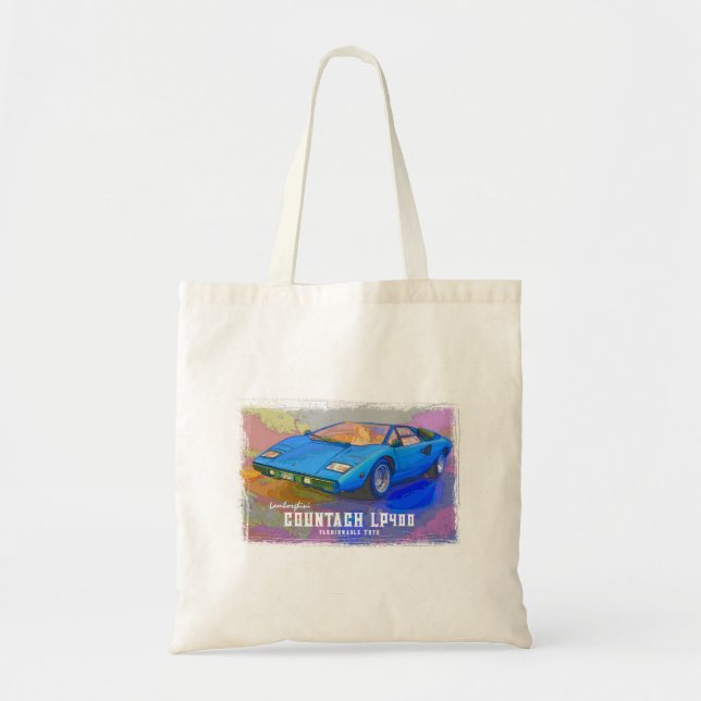 BOLSO DE TELA COUNTACH (Frente)