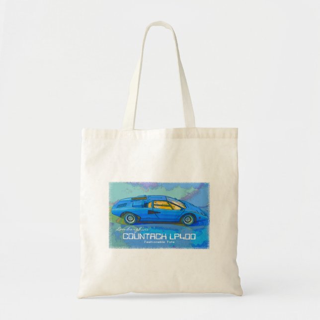 BOLSO DE TELA COUNTACH (Frente)