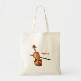 Bolso De Tela Country Violin Tote Bag
