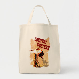 Bolso De Tela Country Western Bag