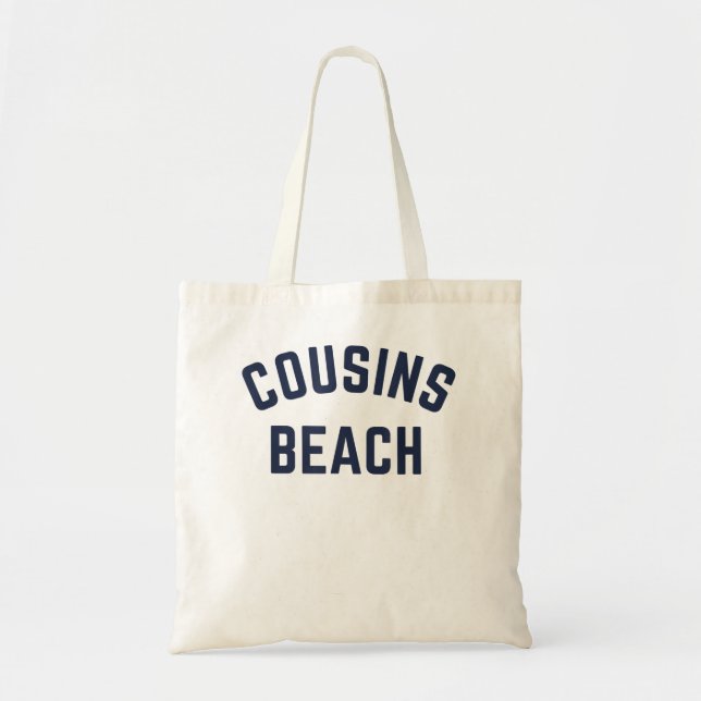 Bolso De Tela Cousins Beach North Carolina (Frente)