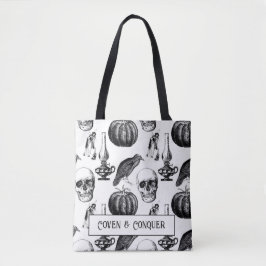 Bolso De Tela Coven and Conquer Witch Halloween Tote Bag