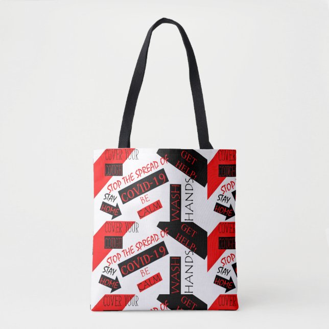 BOLSO DE TELA COVID-19 (Anverso)