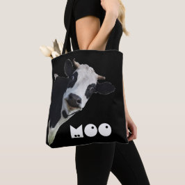 Bolso De Tela Cow Moo