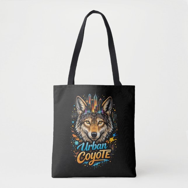 Bolso De Tela Coyote Urbano (Anverso)