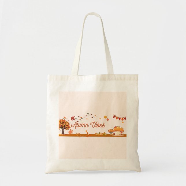 Bolso De Tela Cozy Autumn/Herbst Tasche/Bag (Frente)