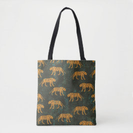 Bolso De Tela Cozy leopard art tote bag