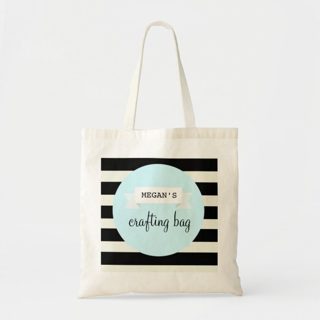 Bolso De Tela Crafting Tote Bag (Frente)