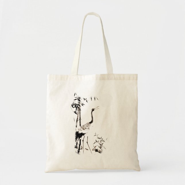 Bolso De Tela Crane Bag (Frente)