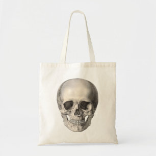 Bolso De Tela Cráneo de anatomía humana vintage, esqueleto de Ha