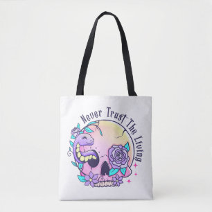 Bolso De Tela Cráneo de Halloween