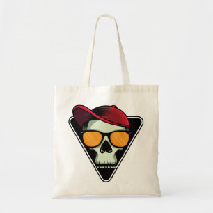 Bolso De Tela Cráneo de Halloween feliz
