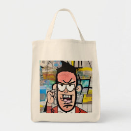 Bolso De Tela Cranky Man