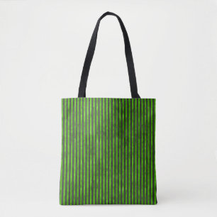 Bolso De Tela Cránulos verdes y diseño de la serie de girasoles