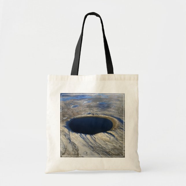Bolso De Tela Cráter de Pingualuit, Quebec, Canadá. (Frente)
