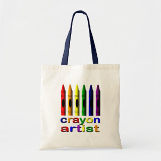 Bolso De Tela Crayon Artist Tote Bag