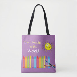 Bolso De Tela Crayon Cute Tote Bag