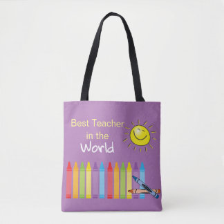 Bolso De Tela Crayon Cute Tote Bag