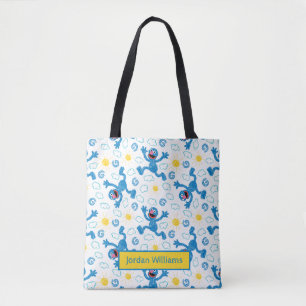 Bolso De Tela Crayon Grover Sunshine Pattern