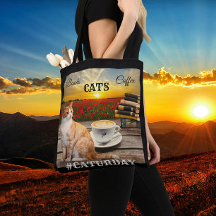 Bolso De Tela Crazy Cat Lady Tote Bag
