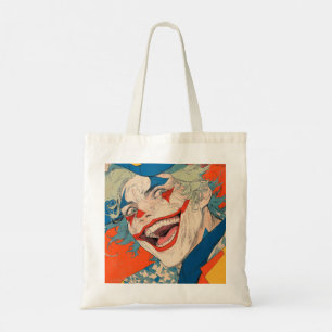 Bolso De Tela Crazy Colorful Clown Chaos: Sonríe como quieres de