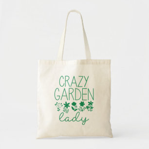 Bolso De Tela Crazy Garden Lady