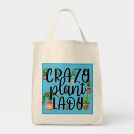 Bolso De Tela Crazy Lady Tote Bag