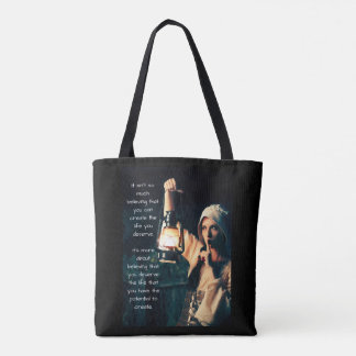 Bolso De Tela Crea que usted puede crear la vida que usted