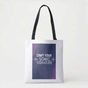 Bolso De Tela Crea tu firma sónica opción 2