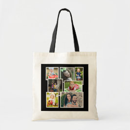 Bolso De Tela Crea tu propia colación de 7 fotos familiares en n