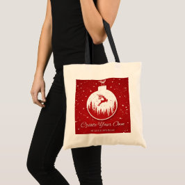 Bolso De Tela Crea tu propia Navidad
