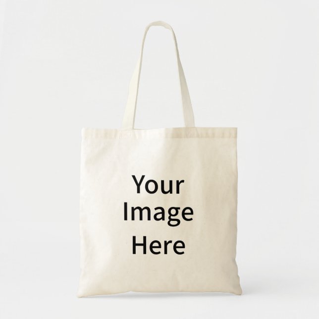 Bolso De Tela Crea tu propia Personalizado tu imagen aquí (Frente)