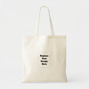 Bolso De Tela Crea tu propio blanco 