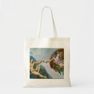 Bolso De Tela Creación de Adán - Miguel Ángel 1475 - 1564