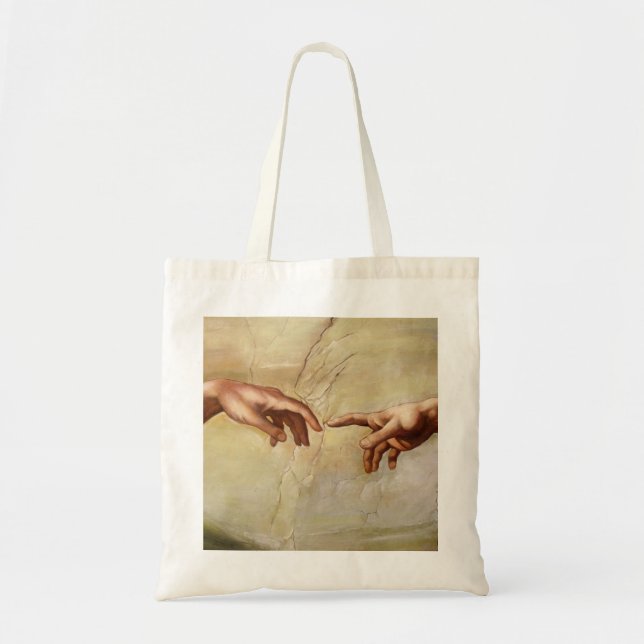 Bolso De Tela Creación de Miguel Ángel de la Capilla de Adam Sis (Frente)