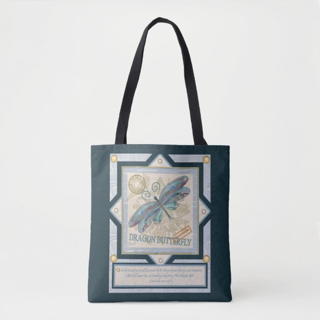 Bolso De Tela Creación de Office - libélula (Anverso)