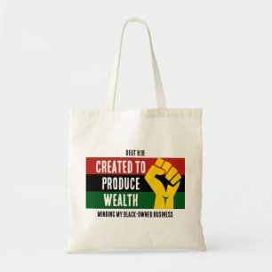 BOLSO DE TELA CREADO PARA PRODUCIR RIQUEZA EN NEGOCIOS