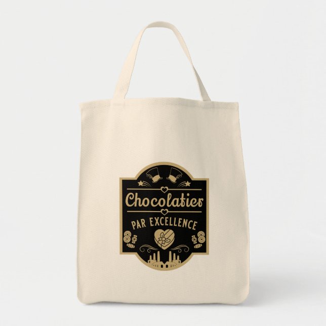 Bolso De Tela Creador de chocolate (Frente)