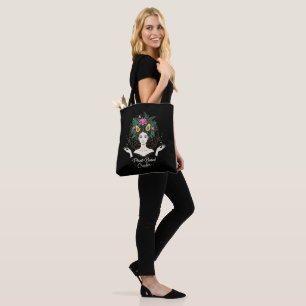 Bolso De Tela Creadora a base de plantas Diosa Vegana Botánica A