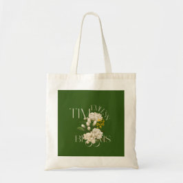 Bolso De Tela Cream Floral Timeless Blooms Tote Bag